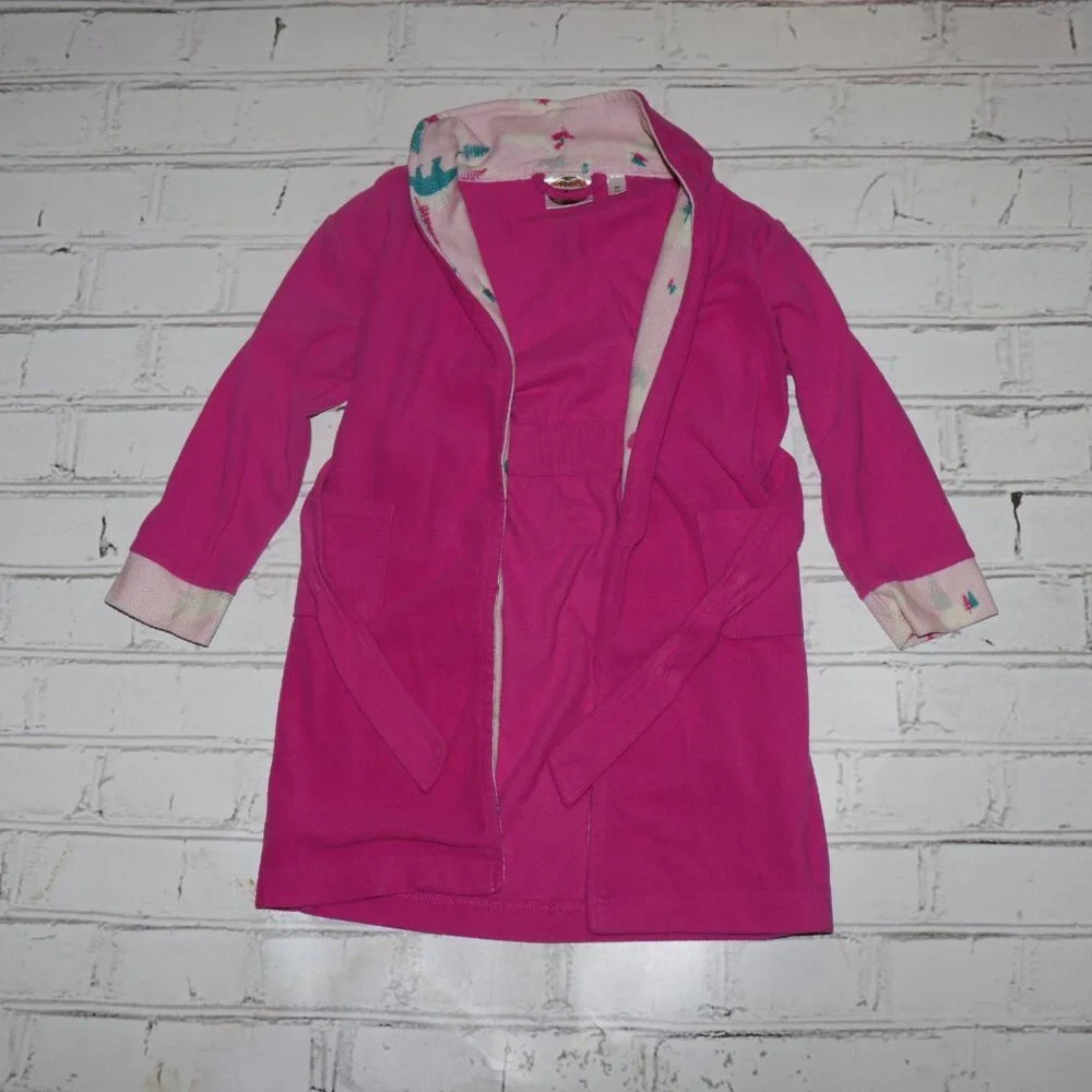 🌈🛁 Outdoor Kids Fleece Robe – 3T · Pink · Starry Lining – Bass Pro Shops